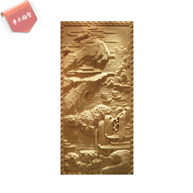 Manufacturer direct sand rock relief mural TV background wall Xuanguan panel sandstone carvings into the landscape reliefs-Taobao