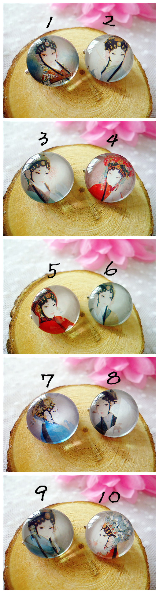 Broche Lovers en cristal artificiel - Ref 1180492 Image 3