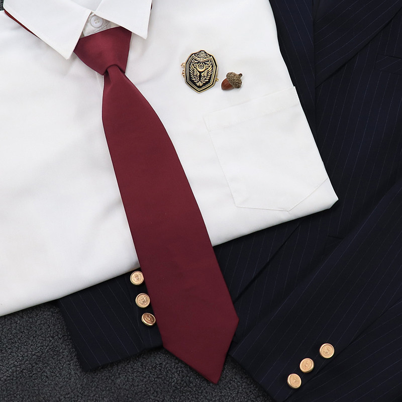 Cherry Blossom Family New Year Original JK Uniform (Seleigne School Garden) The Same Jk Cuddle Bag Tie Leads to Men and Women