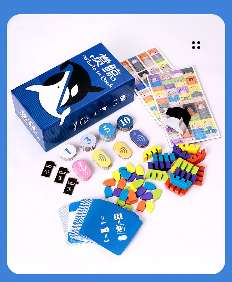Настольная игра "Монополия" 赏鲸whale to look欢乐游戏桌游oink games系列中英文2-5人 Other home