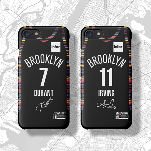 Durant Irving basket net City style jersey iphone7 8 XSMAX XR 6s plus frosted mobile phone protective shell