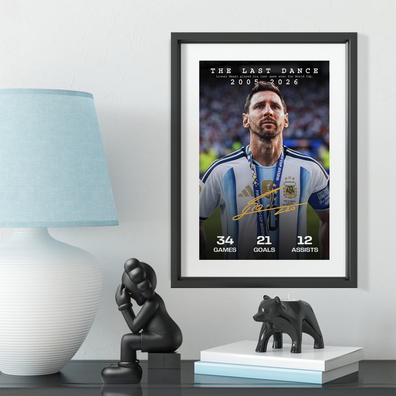 Argentina Messi World Cup Last Dance Solid Wood Decorative Photo Frame Photo Wall Tabletop Hanging Frame Ornament Mural Argentina Messi World Cup Last Dance Solid Wood Decorative Photo Frame Photo Wall Tabletop Hanging Frame Ornament Mural