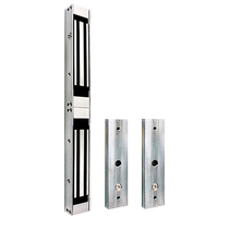 Tiantu double door 320kg magnetic lock 320kg with indicator signal electromagnetic lock access lock