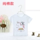 Bé 1 tuổi áo thun ngắn tay cotton trẻ em 2 bé áo sơ mi đáy bé sơ mi nửa tay bé gái 3 bé mùa hè 4