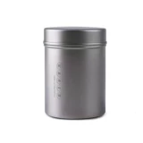 Титановый титановый чистый титановый мини -чайный чайная банка