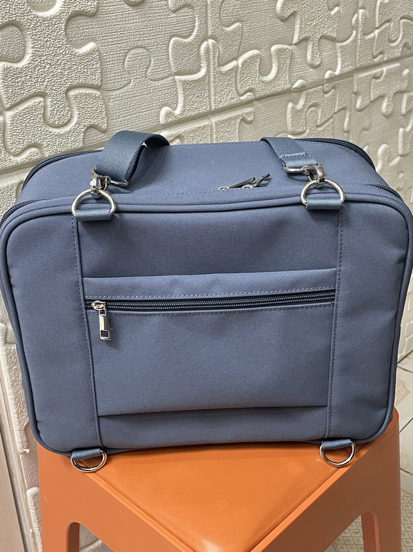 Denim Blue Doll Bag Bjd 1/3 Scale Sitting Doll Bag Outing Bag Pain Bag Large Size