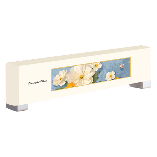 The dust cover of the skirting line heater is more flexible and fits well