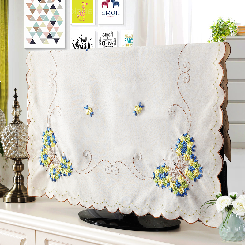 TV cover dust cover hanging 55 inches 50 LCD 4265 curved TV set wall hanging simple and modern