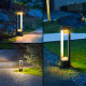 Modern Simple Solar Lawn Lamp Led Outdoor Waterproof Garden Lawn Villa Lamp Courtyard Ground Lamp