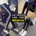 Bà bầu quần legging mùa đông cộng với quần nhung bà bầu mùa xuân và mùa thu cotton quần áo bà bầu kích thước lớn thể thao nâng bụng quần