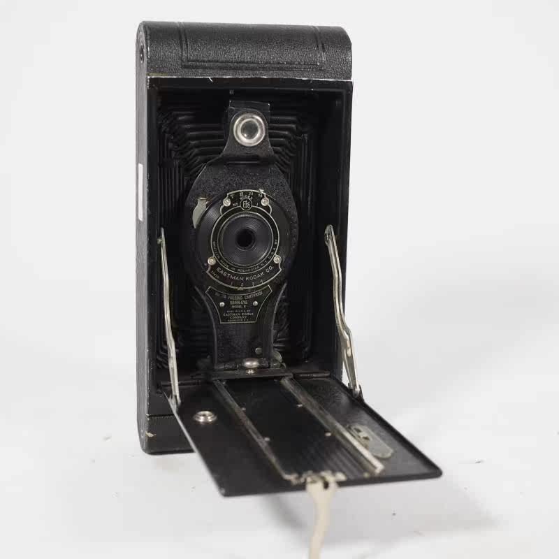 Камеры 1930年代西洋古董柯达kodak皮腔相机折叠相机口袋机快门工作7.5品