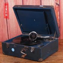 German Antiques SCHWECHTEN Shu Weiden suitcases hand-shaking gramophonic machine 78 revocator sound quality 8 pint