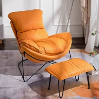 Оранжевый одно кресло+педали [технологическая ткань] доставка избегается для установки