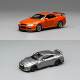 Motorhelix Mh 1:64 Nissan Gtr R34 R35 Hood Can Be Opened Alloy Car Model