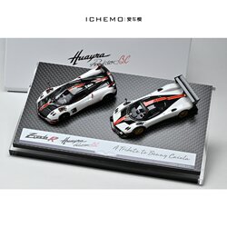Dmh 1:64 Pagani Zonda R Pagani Varadero Convertible Bc Double Car Set Resin Car Model