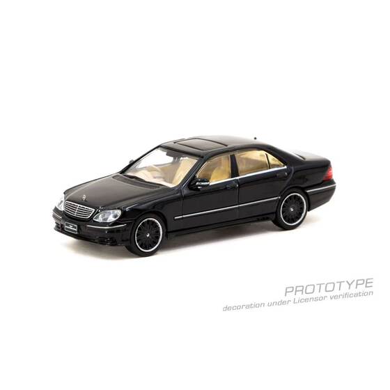 Tarmac Works Tw 1:64 Mercedes-Benz S-Class S500 Wald Black Car Model