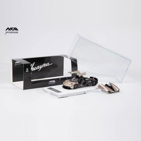 Hkm 1:64 Pagani Huayra Openable Doors and Hood Alloy Full-Scale Car Model