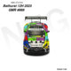 Kiloworks 1:64 Mercedes-Benz Amg Gt3 Evo Ii with Openable Hood Alloy Car Model