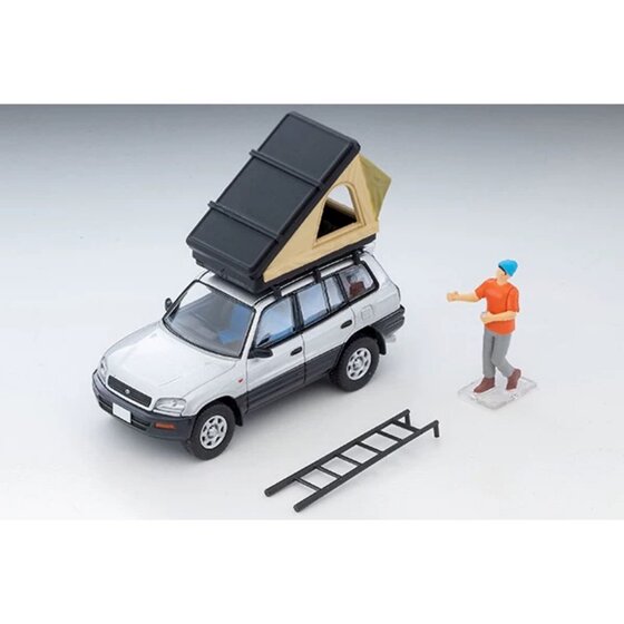 Tomytec Tlv1:64 Toyota Rav4L V Lv N354C Silver Alloy Car Model Japanese Version