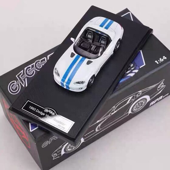 Gfcc 1:64 Dodge Viper Exhibition Limited Edition First Generation Viper Alloy Car Model
