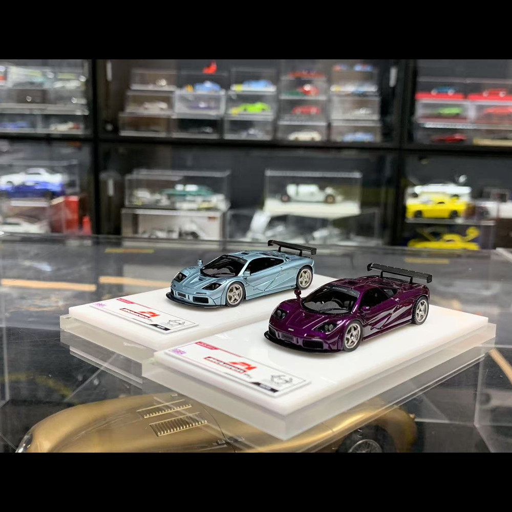 Demon Zone 1:64 迈凯伦F1 LM XP1 模型：赛道上的艺术品，收藏界的宠儿