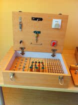 Finger function combination training box Finger function fine training operation function Rehabilitation equipment monopoly