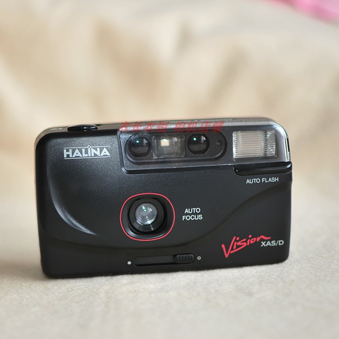 HARINA VISION 35mm fully automatic rubber roll camera black retro new mobile phone