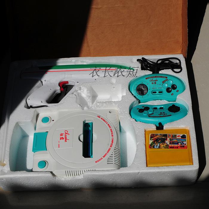 Máy chơi game retro fc bắt nạt thẻ game máy màu xanh tay cầm chơi game liên quân