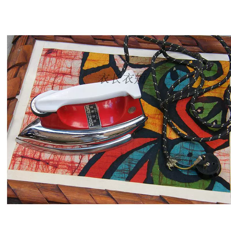 Red Heart Electric Iron Vintage Iron không mới và cũ - Điện sắt