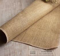 Burlap Taobao shop photography photo background cloth Linen fine Linen clothing jewelry Tea set props cloth