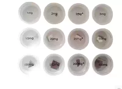 F1 grade stainless steel weight method code Electronic balance milligram sheet code 1mg2mg5mg10mg20mg50mg100mg