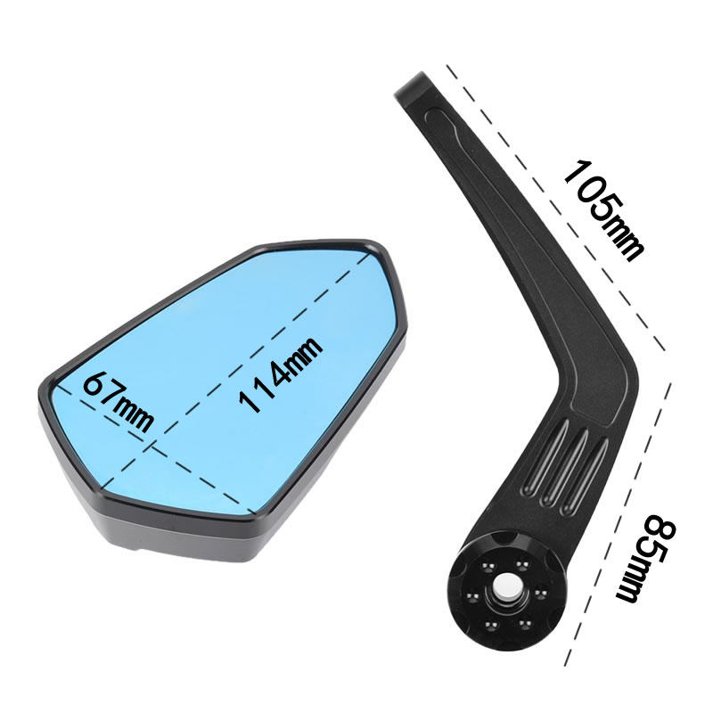 Wholesale calf sqi electric car NQI UQI U + B No. 9 modified barwind sword handle mirror rearview mirror