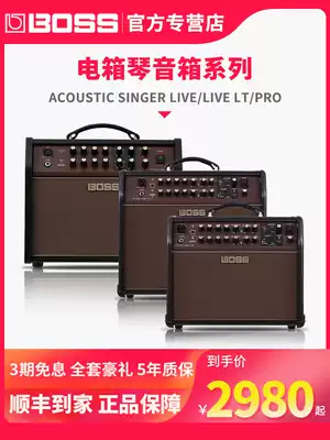 Roland Boss Acoustic Singer LIVE PRO guitar electric box piano folk song playing and singing speaker