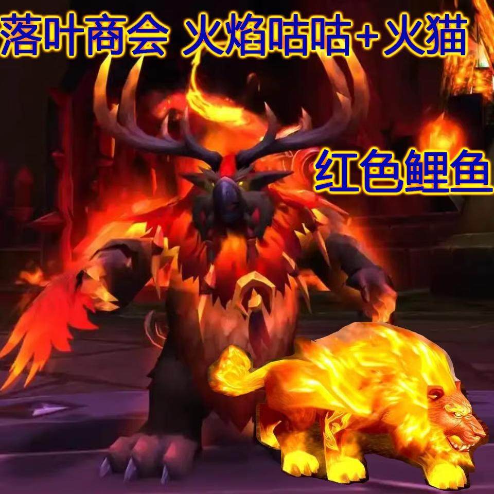 魔兽世界火焰咕咕火猫猫头鹰皮肤，性价比天花板！_游戏皮肤_淘宝游戏网