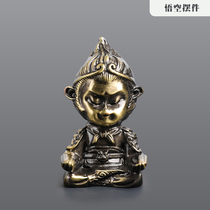 Alloy tea pet famous handmade household Kung Fu tea playing crab decoration tea tray accessories