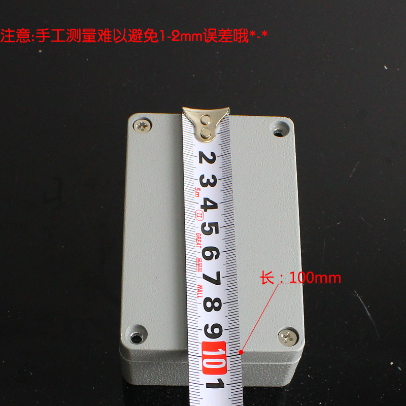 Cast aluminium waterproof 98 98 64 35 metal terminal box cable junction box dust-proof box