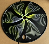 700c черный излучающий цветок