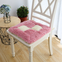 Plush Cushion Washable Plush Dining Chair Cushion Chair Cushion Cushion Stool Butt Cushion Office Chair Cushion Seat