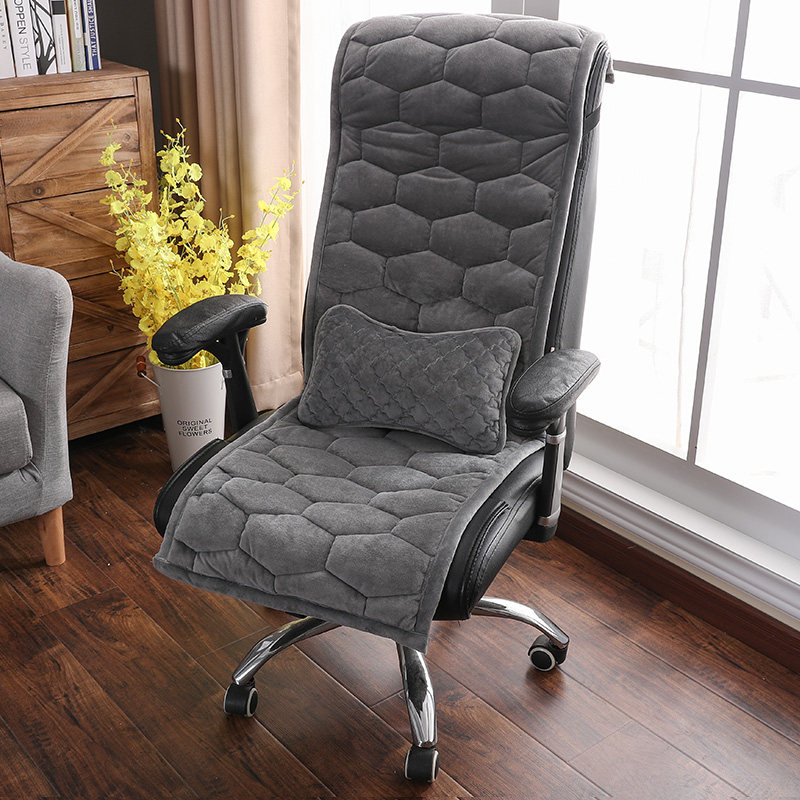 Heating office chair cushion cushion thickening anti-slip cushion integrated cushion