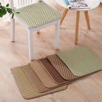 Rattan mat ice silk cushion summer dining chair cushion summer office chair car non-slip breathable rattan seat cushion