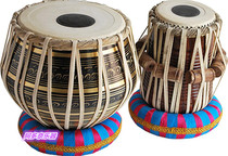 Indian imported musical instrument Tabla drum professional Tabla handmade Indian tambourine black brass cushion