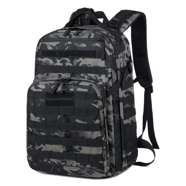 Outdoor Tactical Backpack Large Capacity Unisex Cycling and Mountaineering Backpack Field Combat 12 Sports Assault Large Backpack
