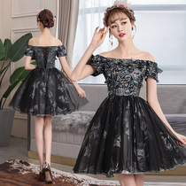 Bridesmaid dress female 2019 new party dress short autumn graduates day party party party dress dress dress