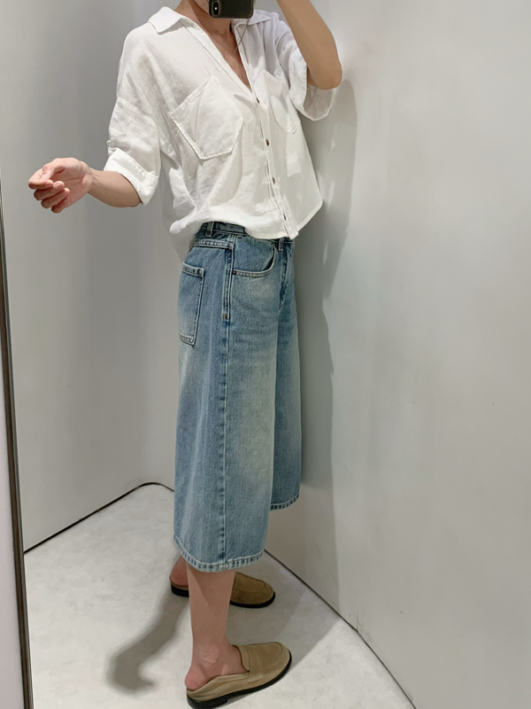 Retro American Cropped Jeans for Women in Spring and Summer Loose and Versatile Casual Washed Wide-Leg Straight Cropped Pants Retro American Cropped Jeans for Women in Spring and Summer Loose and Versatile Casual Washed Wide-Leg Straight Cropped Pants