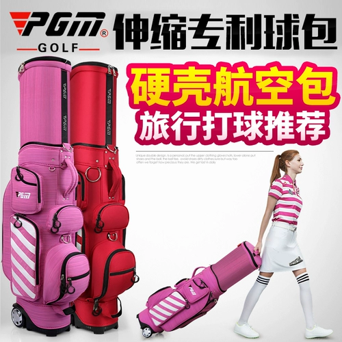 Сумка для гольфа PGM, женская телескопическая сумка для гольфа, авиационная клетчатая сумка, сумка для гольфа, многофункциональная дорожная клубная сумка