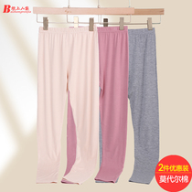 Modal autumn pants women wear thin thread pants pants underwear warm pants mother large size safety pants warm pants