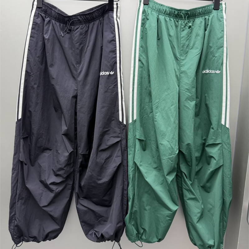 Adidas Originals Wang Hedi Men's and Women's Sports Casual Trendy Parachute Pants Long Pants Kr2607 Kr2610