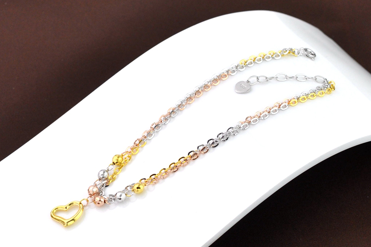 Bracelet de cheville Femme OTHER   en Argenterie - Ref 3104607 Image 9