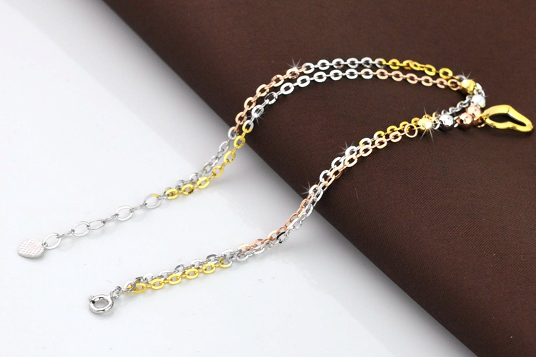 Bracelet de cheville Femme OTHER   en Argenterie - Ref 3104607 Image 12