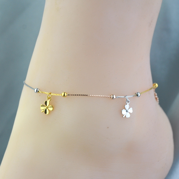 Bracelet de cheville Femme OTHER   en Argenterie - Ref 3104771 Image 7
